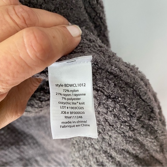 Barefoot Dreams CozyChic Lite Long Weekend Cardigan Pockets size XL - Picture 4 of 8